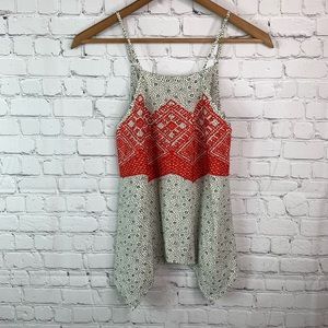🌈3X$25⚡️THML Spaghetti Strap Aztec Blouse XS